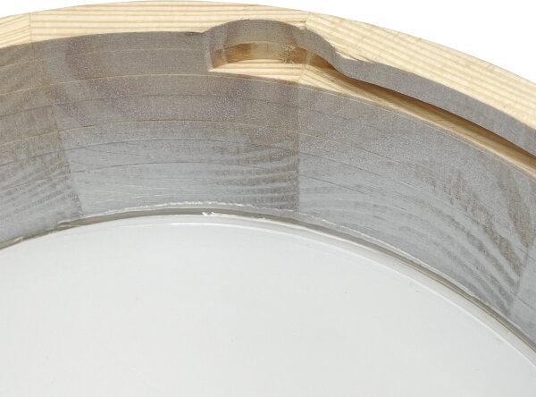 Brilagi - Plafoniera PINO 1xE27/15W/230V pino/argento diam. 27,5 cm