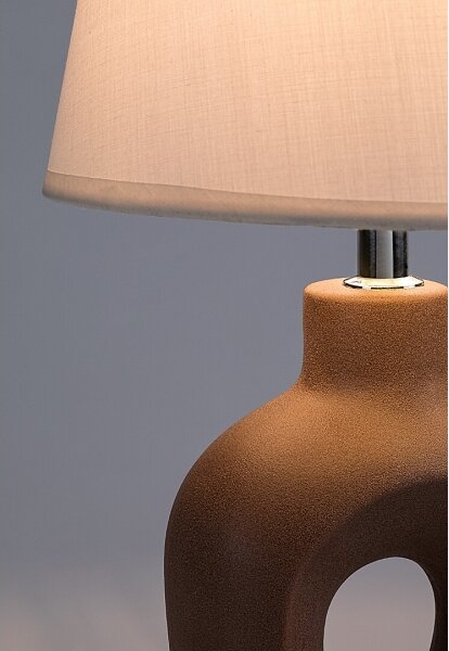 Rabalux 74080 - Lampada da tavolo MADELOR 1xE14/25W/230V marrone