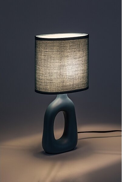 Rabalux 74072 - Lampada da tavolo SYLIRA 1xE14/40W/230V blu