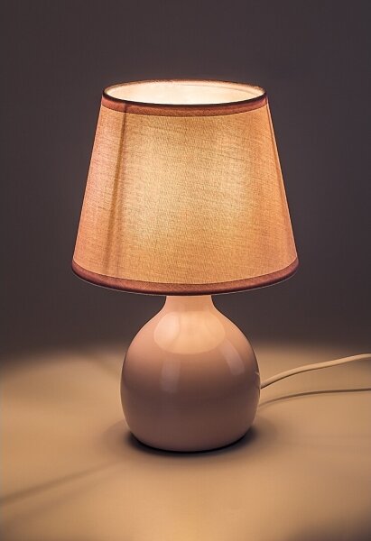 Rabalux 74078 - Lampada da tavolo INGRID 1xE14/40W/230V rosa