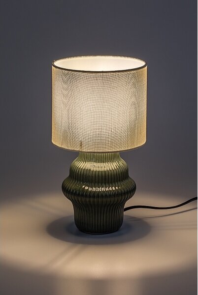 Rabalux 74059 - Lampada da tavolo GLIMO 1xE14/40W/230V verde