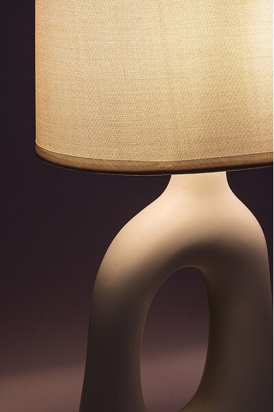 Rabalux 74070 - Lampada da tavolo SYLIRA 1xE14/40W/230V crema