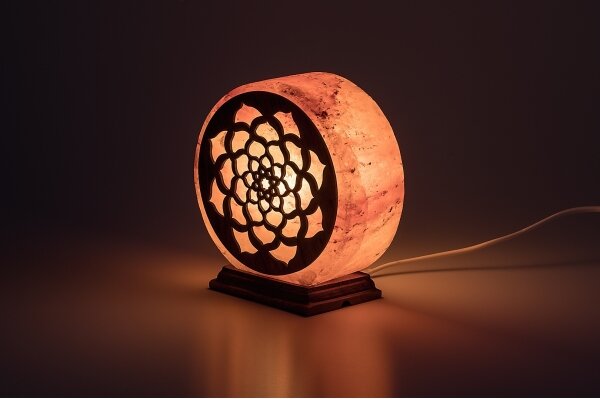 Rabalux 76031 - Lampada di sale MANDALI 1xE14/15W/230V
