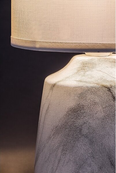 Rabalux 74067 - Lampada da tavolo NALISA 1xE14/40W/230V bianca/effetto marmo