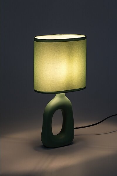 Rabalux 74071 - Lampada da tavolo SYLIRA 1xE14/40W/230V verde