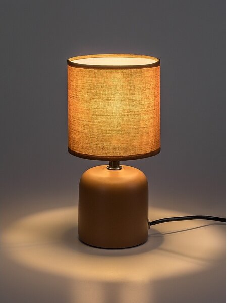 Rabalux 74054 - Lampada da tavolo DAPHNI 1xE14/40W/230V marrone