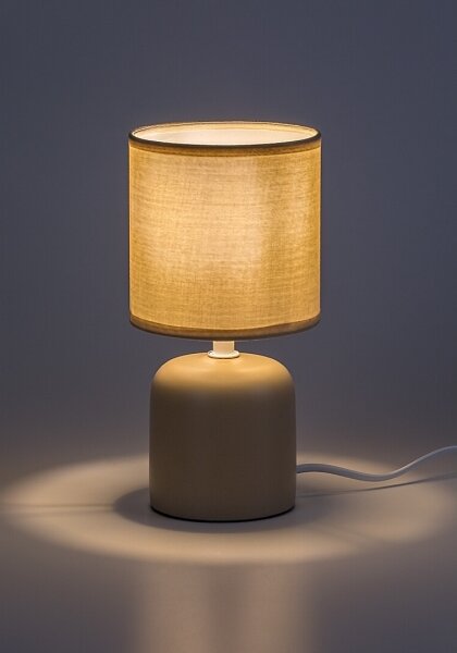 Rabalux 74053 - Lampada da tavolo DAPHNI 1xE14/40W/230V beige