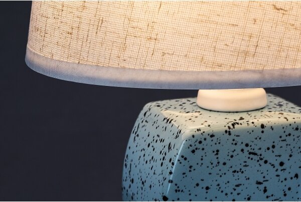 Rabalux 74074 - Lampada da tavolo DAYAMI 1xE14/40W/230V blu
