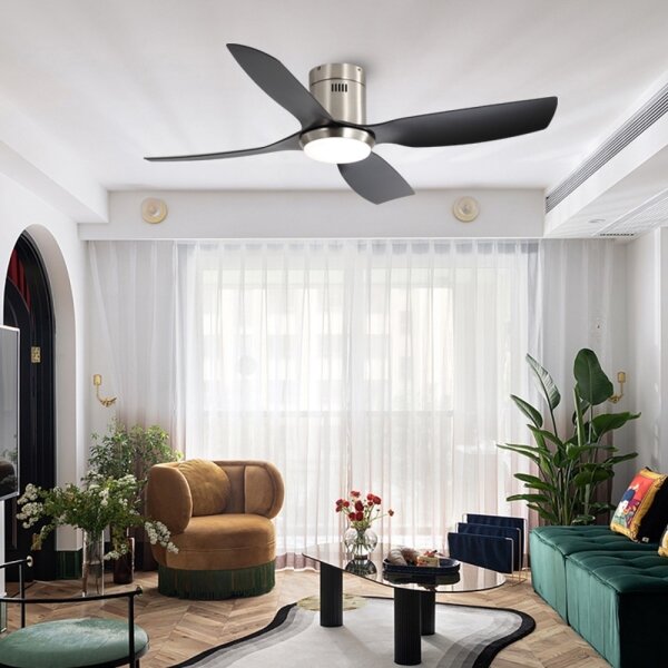 Immax NEO 07282L - LED+CCT dimmerabile Ventilatore da soffitto PURE 24W/230V Wi-Fi Tuya + telecomando