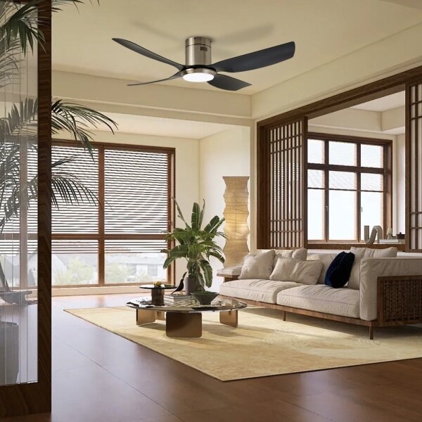 Immax NEO 07282L - LED+CCT dimmerabile Ventilatore da soffitto PURE 24W/230V Wi-Fi Tuya + telecomando