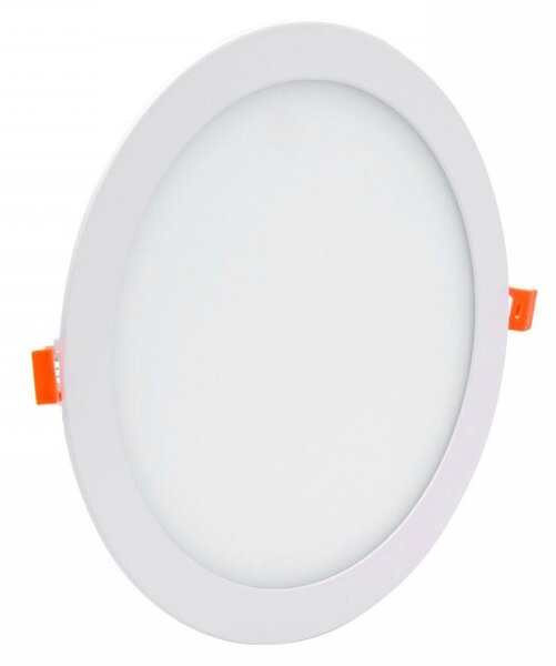 Pannello LED Rotondo 24W, 2.400lm, no Flickering, Foro Ø222-230mm, OSRAM LED  Colore Bianco Naturale 4.000K