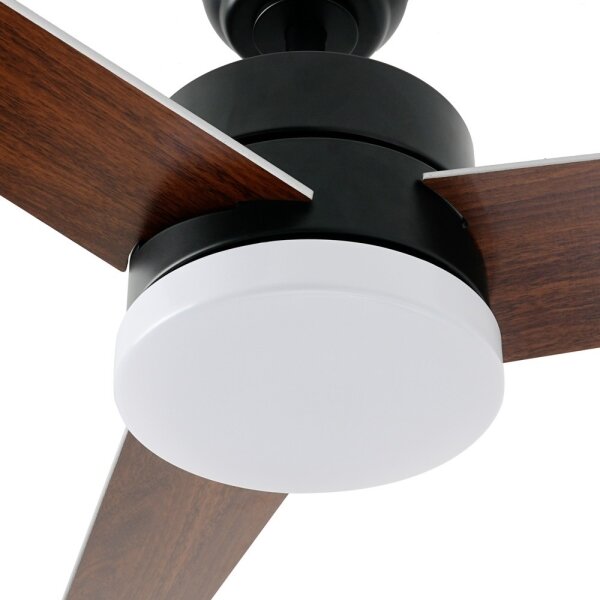 Immax NEO 07285L - LED+CCT dimmerabile ventilatore da soffitto VARIABILE 24W/230V Wi-Fi Tuya+telecomando