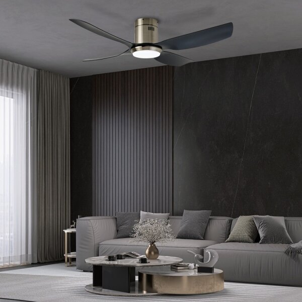 Immax NEO 07282L - LED+CCT dimmerabile Ventilatore da soffitto PURE 24W/230V Wi-Fi Tuya + telecomando