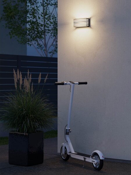 Redo 90639-Applique a LED da esterno BLAZE LED/12W/230V 3000K IP54 antracite