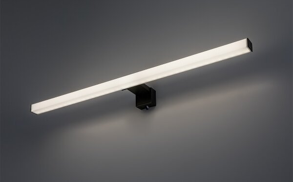 Rabalux 75052 - Illuminazione a LED per specchio da bagno OLIRO LED/9W/230V IP44 60 cm nero