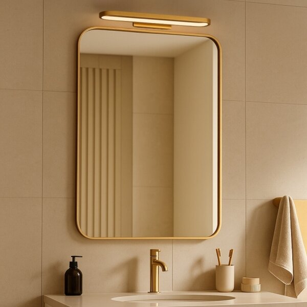 Rabalux 75056 - Lampada LED per specchio da bagno ODRAN, 18W, 230V, IP44, 60 cm