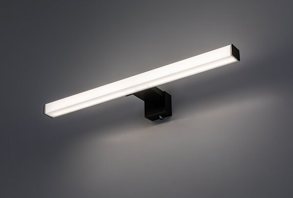 Rabalux 75051 - Illuminazione a LED per specchio da bagno OLIRO LED/6W/230V IP44 40 cm nera