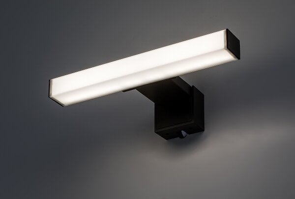 Rabalux 75050 - Illuminazione da bagno per specchio OLIRO LED/4W/230V IP44 20 cm nera