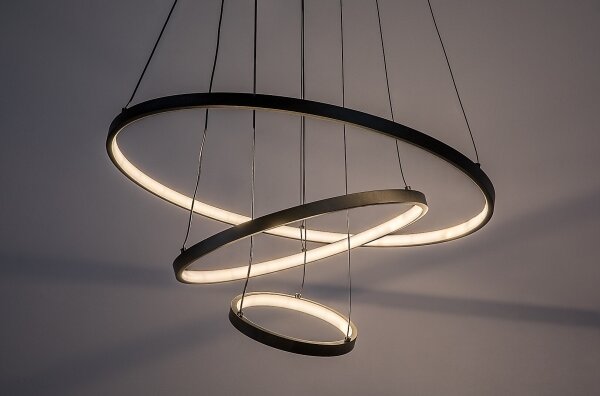 Rabalux 72346 - Lampadario a sospensione dimmerabile a cavo BELIZA LED/90W/230V 3000-6500K+telecomando