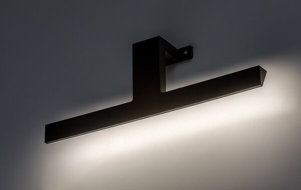 Rabalux 75024 - Illuminazione LED per specchio da bagno LORIC LED/6W/230V IP44 30 cm nero