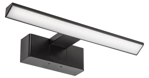 Rabalux 75024 - Illuminazione LED per specchio da bagno LORIC LED/6W/230V IP44 30 cm nero