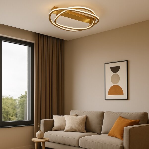 Rabalux 71280 - Plafoniera LED KALLIRA LED/72W/230V 3000K diam. 59 cm
