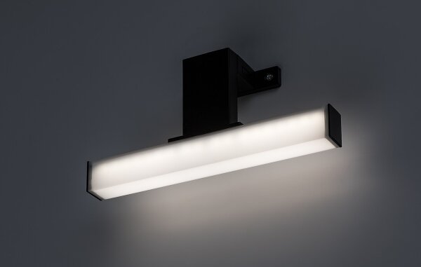 Rabalux 75050 - Illuminazione da bagno per specchio OLIRO LED/4W/230V IP44 20 cm nera