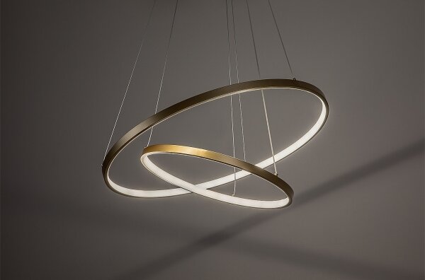 Rabalux 72348 - Lampadario a sospensione dimmerabile a cavo LED BELIZA LED/75W/230V 3000-6500K+telecomando