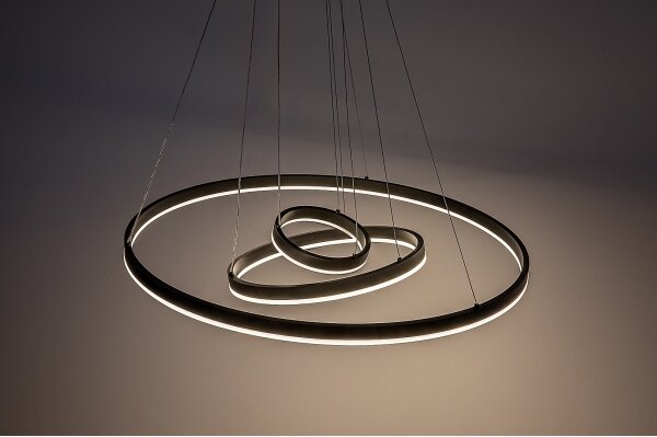 Rabalux 72306 - Lampadario LED dimmerabile a sospensione su cavo ISAURE LED/100W/230V 3000-6500K + telecomando