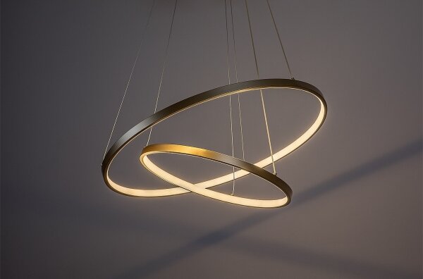Rabalux 72348 - Lampadario a sospensione dimmerabile a cavo LED BELIZA LED/75W/230V 3000-6500K+telecomando