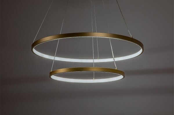 Rabalux 72348 - Lampadario a sospensione dimmerabile a cavo LED BELIZA LED/75W/230V 3000-6500K+telecomando