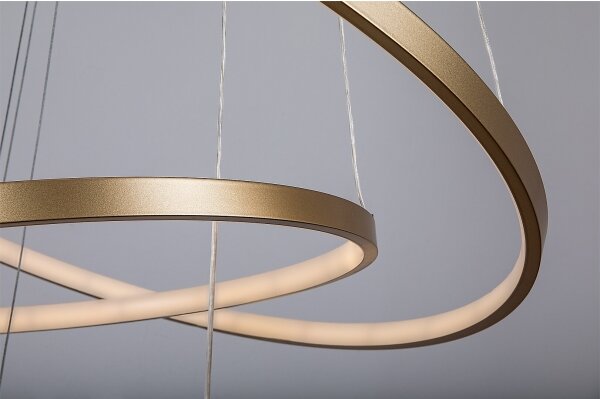 Rabalux 72349 - Lampadario dimmerabile a sospensione con cavo BELIZA LED/90W/230V 3000-6500K + telecomando