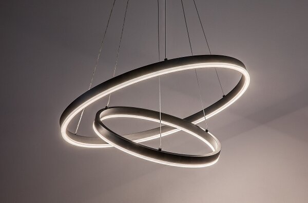 Rabalux 72305 - Lampada a sospensione dimmerabile su cavo ISAURE LED/80W/230V 3000-6500K+telecomando
