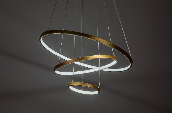 Rabalux 72349 - Lampadario dimmerabile a sospensione con cavo BELIZA LED/90W/230V 3000-6500K + telecomando