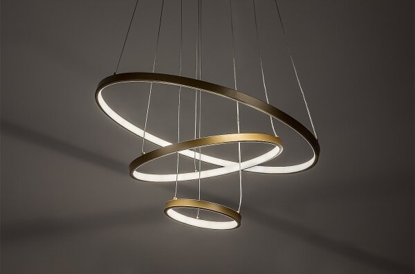 Rabalux 72349 - Lampadario dimmerabile a sospensione con cavo BELIZA LED/90W/230V 3000-6500K + telecomando