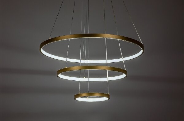 Rabalux 72349 - Lampadario dimmerabile a sospensione con cavo BELIZA LED/90W/230V 3000-6500K + telecomando