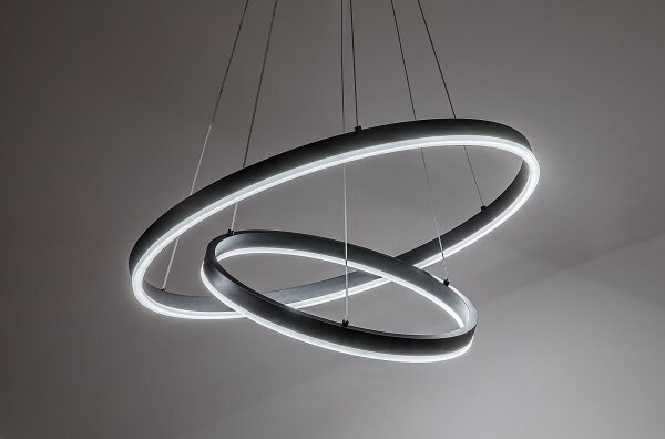 Rabalux 72305 - Lampada a sospensione dimmerabile su cavo ISAURE LED/80W/230V 3000-6500K+telecomando