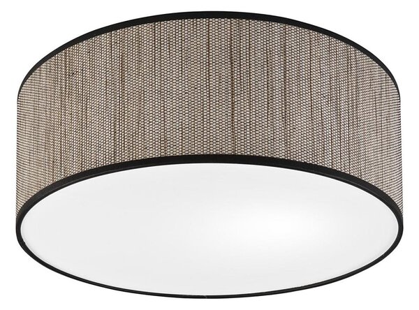 Plafoniera SIRJA 2xE27/15W/230V, diametro 35 cm, marrone