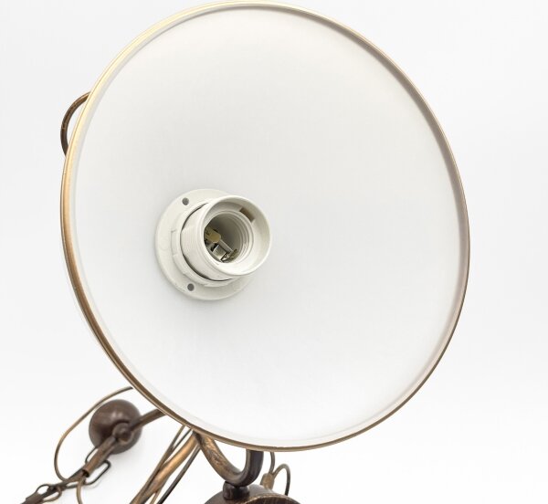 Lampadario a catena COBRA 5xE27/60W/230V bronzo/patina