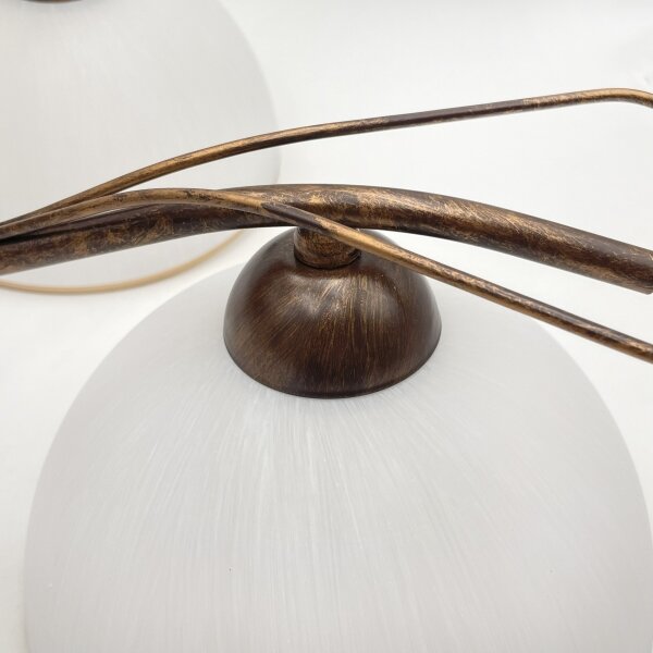 Lampadario a catena COBRA 5xE27/60W/230V bronzo/patina