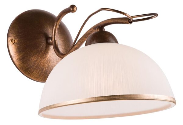 Lampada da parete COBRA 1xE27/60W/230V bronzo/patina