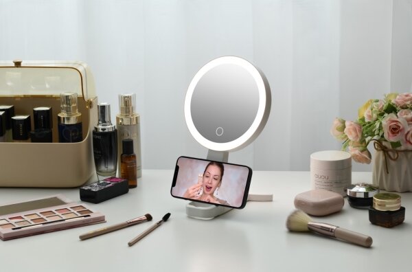 Immax 09103L - LED+CCT Specchio cosmetico dimmerabile SWEET LED/3W/5V bianco