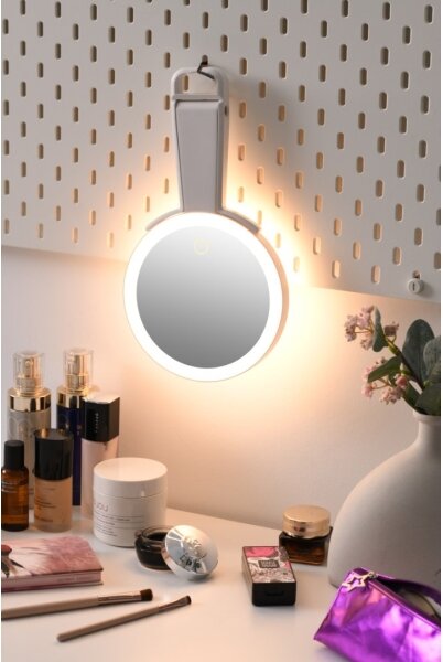 Immax 09103L - LED+CCT Specchio cosmetico dimmerabile SWEET LED/3W/5V bianco
