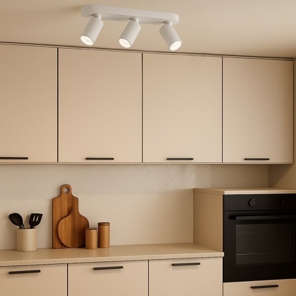 Rabalux 73087 - Faretto YORLI 3xGU10/7W/230V bianco