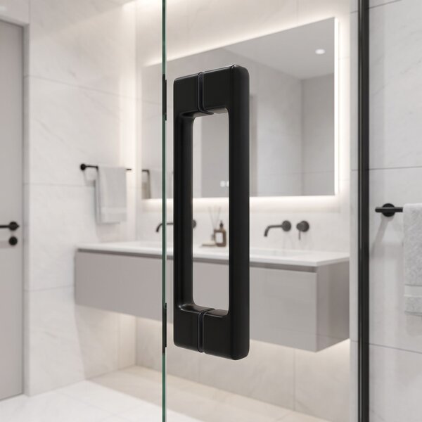 Maniglia per porta doccia Rea 02 Black