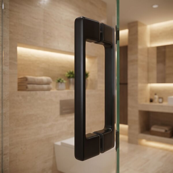 Maniglia per porta doccia Rea 02 Black