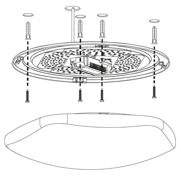 Eglo 97921 - Plafoniera LED RGB dimmerabile TOTARI-C LED/34W/230V + telecomando