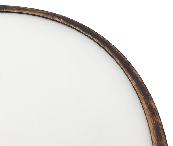 Brilagi - Plafoniera LED CARVALHO SMOKEY LED/36W/230V, finitura in rovere, diam. 47,5 cm