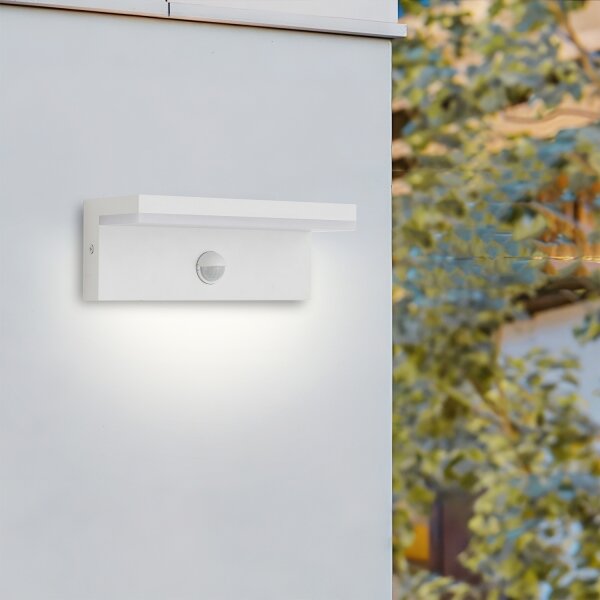 Brilagi - LED applique da esterno con sensore TESSI LED/10W/230V bianco IP54