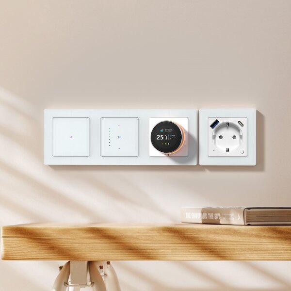 Immax NEO 07540L - Interruttore intelligente per il controllo di tende veneziane e tapparelle 230V Wi-Fi Tuya